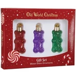 Old World Christmas Jelly Bear Set Glass Blown Ornament For Tree. Fixed Price $20.12.