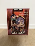 Kirkland Signature Musical Lighted Waterglobe With Revolving Base Nativity - New. Fixed Price $75.00.