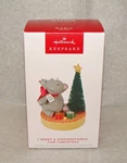 Hallmark Keepsake 2024 Want Hippopotamus For Christmas Musical Ornament Nib. Fixed Price $44.95.