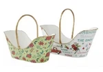 The Pioneer Woman 2-PIECE Holiday Christmas Nesting Metal Basket Set New. Fixed Price $22.99.