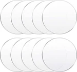 Yalikop 10 Pcs 6 Inch Acrylic Circle Blanks Clear Disc Round Transparent. Fixed Price $25.99.