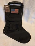 Garud Military Tactical Flag Christmas Stocking Black New Without Tags. Fixed Price $12.00.