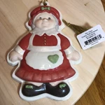 Lenox Mrs. Claus 6" Cookie Mold Ornaments #840115. Fixed Price $18.97.