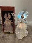 Christmas Fantasy Ltd Wonderland Angel Of Light 12" Fiber Optic Tree Topper. Fixed Price $23.75.