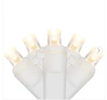 Northlight 50CT Pure White Led Wide Angle Outdoor Christmas Lights Wire. Fixed Price $9.99.