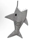Holiday Time Gray Grey Shark Christmas Stocking 20. Fixed Price $16.10.