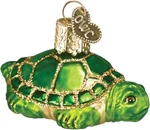 Small Turtle Blown Glass Ornament By Old World Christmas -- Gift Boxed. Fixed Price $12.99.