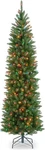 National Tree Company Artificial Pre-lit Slim Christmas Green Kingswood 7FT. Fixed Price $124.00.