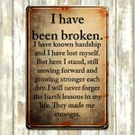 Rustic Motivational Quote Wall Art Plaque Inspirational Home Decor Metal Sign. Fixed Price $11.89.