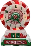 8FT Gemmy Airblown Inflatable Prototype Christmas Countdown Clock #882610. Fixed Price $239.95.