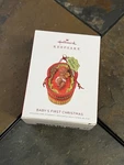 Hallmark Keepsake - Baby's First Christmas Porcelain 2018 *new / Free Ship*. Fixed Price $8.99.