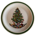 Vtg Yamaka Noel Christmas Stoneware Serving Dish Made Japan 12". Fixed Price $23.00.