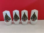 Christmas Collection 4 Pc Fine China Salt&pepper New Box. Fixed Price $14.00.