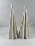 Threshold Figural Ceramictree Marble Cream Tall 12"H Christmas Decor.. Fixed Price $29.99.