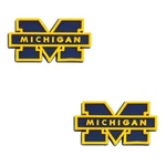 Ncaa Michigan Wolverines Team For Crocs Shoe Charms Jibbitz - 2 Pieces. Fixed Price $10.49.
