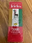 Box Christmas Tree Icicles 2000 Strands 18". Fixed Price $8.00.
