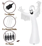 Topbuy Ghost Blow Up Halloween Outdoor Yard Inflatable, With Led Lights 12'. Fixed Price $110.99.