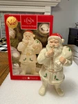 Lenox Christmas "shh...." Santa Figurine. Fixed Price $15.99.