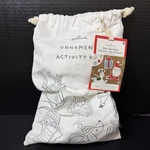 Hallmark Color-your-own Christmas Tree Activity Kit 6 Stuffed Ornaments. Fixed Price $19.99.
