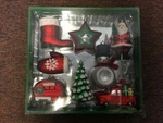 Cg Hunter 8-PIECE Shatter-resistant Ornaments, Truck/camper 450 *dm. Fixed Price $29.99.