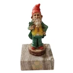 Connemara Marble Ireland Leprechaun Gnome Shamrock Figurine Signed Souvenir 4.75. Fixed Price $26.00.