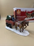 Home Accents Holiday Canterbury Lane Horse Drawn Carriage For Christmas In Box. Fixed Price $15.29.