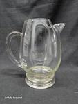 Wallace Sterling Silver Based Glass Martini Cocktail Pitcher Vintage 1960 #5832. Fixed Price $99.43.