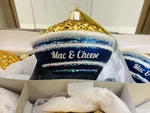 6-PACK Old World Bowl Of Mac & Cheese Glass Blown Christmas Tree Ornaments. Fixed Price $52.49.