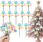 Syhood 12 Set 7.9 Inch Christmas Ball Ornaments On Wired Picks Pastel. Fixed Price $21.81.