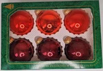 Christmas By Krebs Designer Glass Ball Ornaments Box 6 Vintage. Fixed Price $14.00.