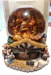 Large Grandeur Noel Revolving Water Snow Globe Musical Nativity Bethlehem. Fixed Price $27.99.