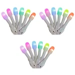 Home Heritage 7' Icicle Style Holiday Lights, App Controlled, 50 Rgb Leds 3 Pack. Fixed Price $201.99.