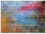 7X5FT Colorful Brick Wall Backdrop Photography Studio Props Background .... Fixed Price $19.83.