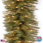 National Tree Company Pre-lit Artificial Christmas Garland Green Norwood Fir. Fixed Price $110.38.
