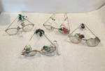 Enesco Spectacles Series Christmas Ornament Mouse On Glasses Vintage Set Of 4. Fixed Price $125.00.