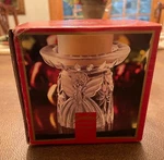 Gorham Holiday Tradition "angels Of Peace" Pillar Candle Holder. Fixed Price $25.99.