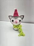 Wondershop Gray Kitty Cat Knit Hat Christmas Tree Ornament Felt Fabric Target. Fixed Price $5.99.