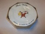 Merry Brite Salad/dessert Plates Christmas/holiday Set Of 4 Nos. Fixed Price $22.99.