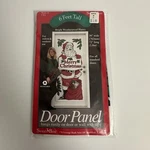 Vintage Santas Best Christmas Door Panel Decor Merry Nos. Fixed Price $8.99.