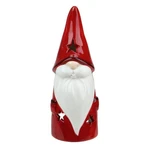 Northlight 8.25 Red Ceramic Christmas Star Gnome Tealight Candle Holder. Fixed Price $19.49.