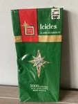 Vintage Brite Star Icicles Christmas Tinsel 3000 Strands Tree Decoration 18. Fixed Price $5.00.