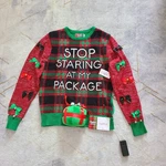 Spencer's Light Up Ugly Christmas Sweater Sound Effect Jingle Bells Medium Nwt. Fixed Price $35.00.