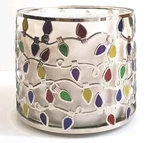 Bath & Body Works Christmas Lights 3-WICK Candle Holder Holidays New. Fixed Price $24.97.