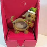 December Home Dog Photo Frame Christmas Stocking Hanger/holder. Fixed Price $8.00.