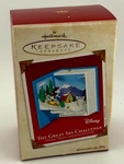 2002 Hallmark Keepsake Ornament "the Great Ski Challenge" Book Mickey Mouse. Fixed Price $9.00.