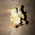 Thomas Kinkade Hawthorne Village Baby Jesus Figurine 2001. Fixed Price $21.99.