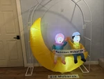Dawdix 5FT Ramadan & Eid Mubarak Inflatable Decorations With Lights, Outdoor. Fixed Price $30.00.
