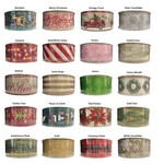 Member's Mark Premium Wired Edge Holiday Ribbon, 2.5" Wide X 50 Yards. Fixed Price $12.99.