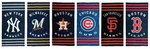 Mlb Baseball Striped Beach Towel - 30"X60" Pick Your Team. Fixed Price $22.99.