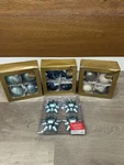 Holiday Home Christmas Ornament Lot Glass Balls & Shatterproof Bows Set New. Fixed Price $22.00.
